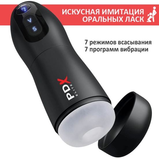 Авто-мастурбатор PDX Elite Suck-O-Matic